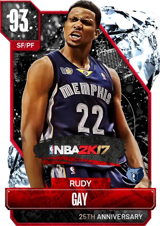 (DIAMOND) Rudy Gay (93 OVR)