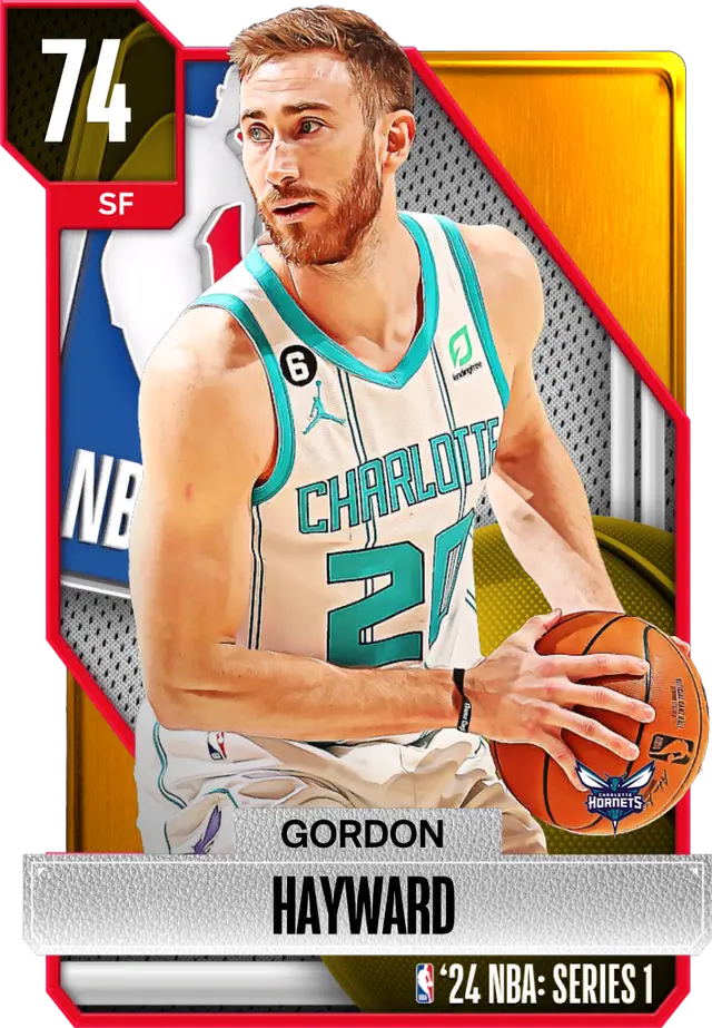 (GOLD) Gordon Hayward (74 OVR)