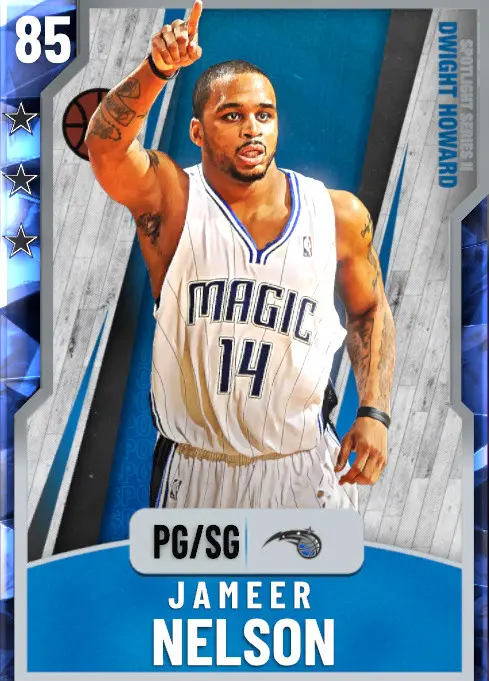 (SAPPHIRE) Jameer Nelson (85 OVR)