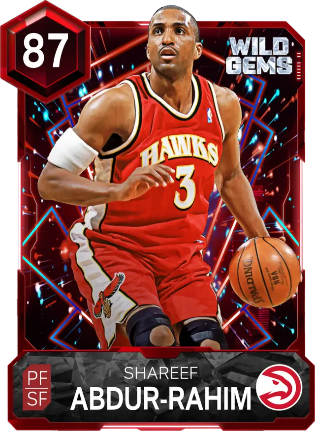 (RUBY) Shareef Abdur-Rahim (87 OVR)