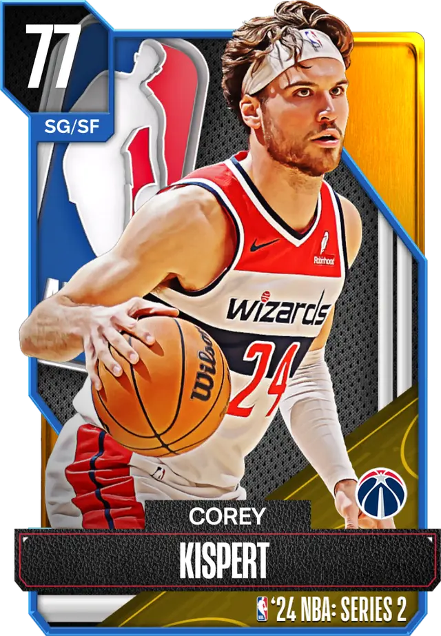 (GOLD) Corey Kispert (77 OVR)