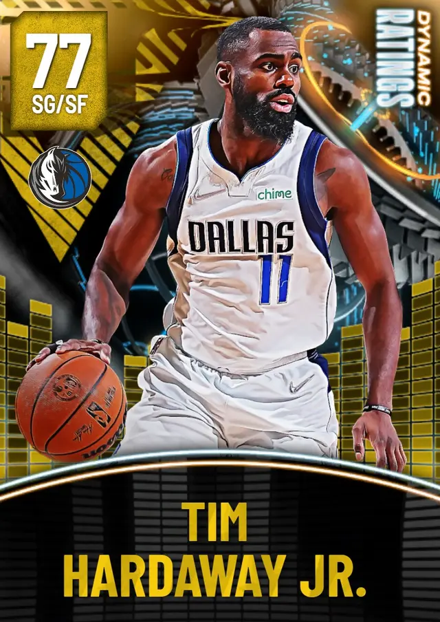 (GOLD) Tim Hardaway Jr. (77 OVR)