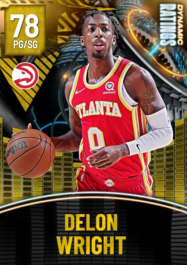 (GOLD) Delon Wright (78 OVR)