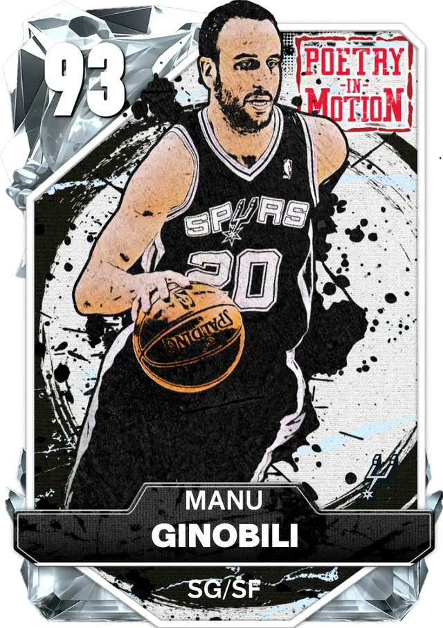 (DIAMOND) Manu Ginobili (93 OVR)