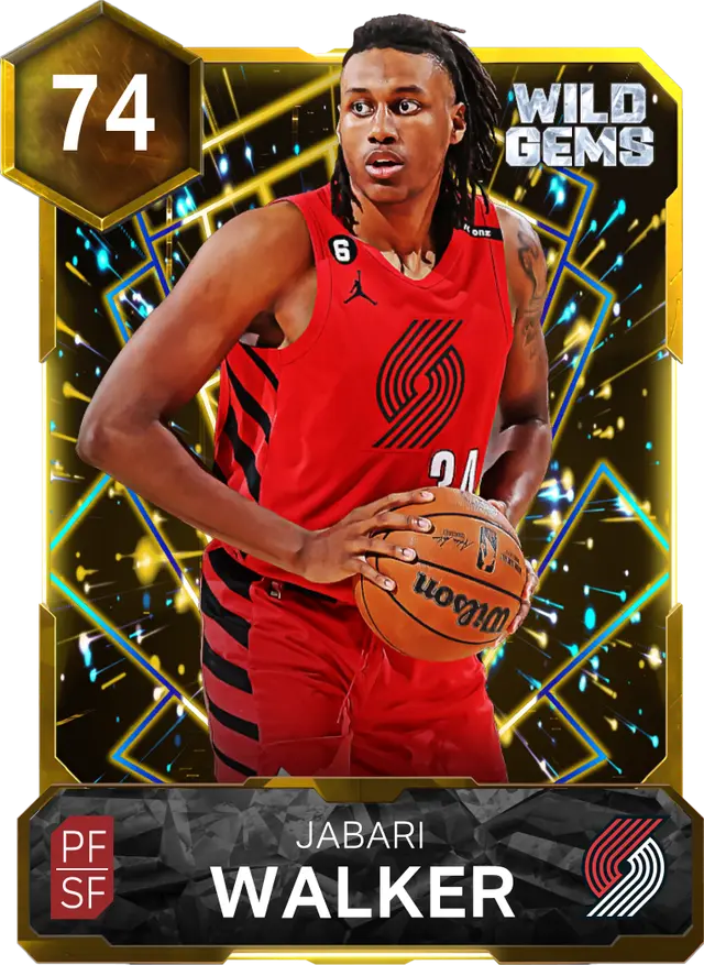 (GOLD) Jabari Walker (74 OVR)