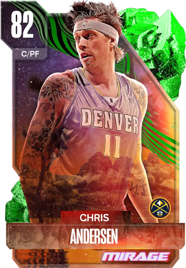 (EMERALD) Chris Andersen (82 OVR)