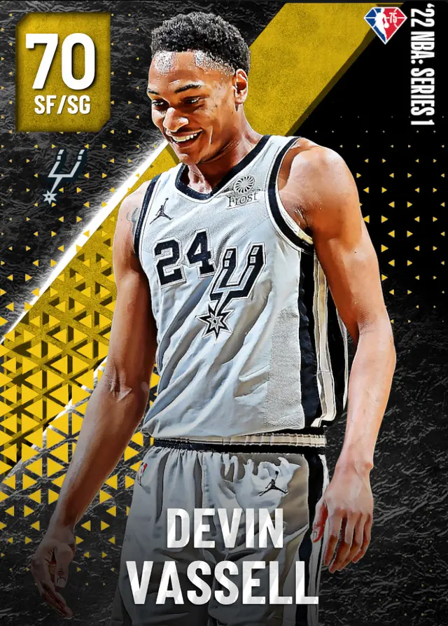 (GOLD) Devin Vassell (70 OVR)