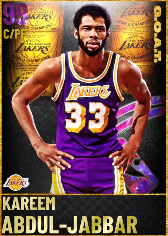 (DM) Kareem Abdul-Jabbar (99 OVR)