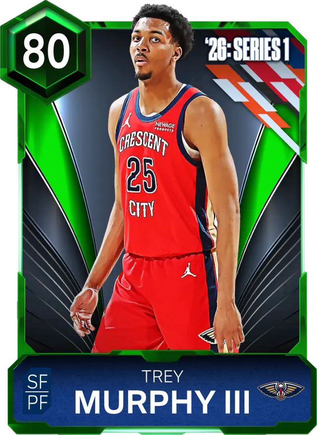 (EMERALD) Trey Murphy III (80 OVR)