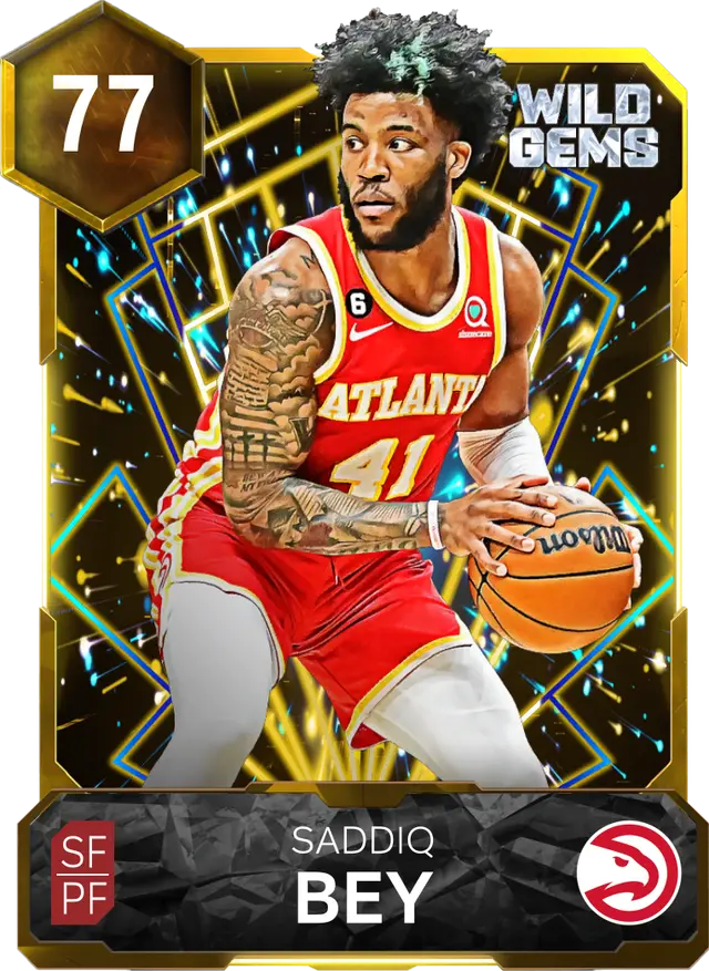 (GOLD) Saddiq Bey (77 OVR)