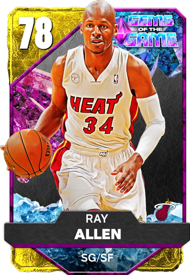 (GOLD) Ray Allen (78 OVR)