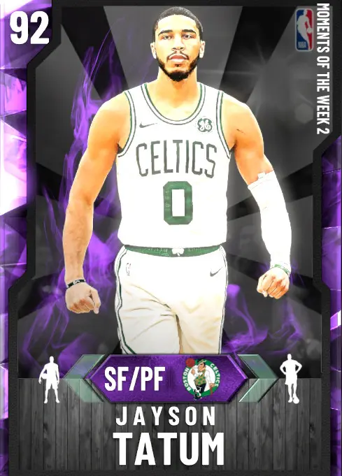 (AMETHYST) Jayson Tatum (92 OVR)