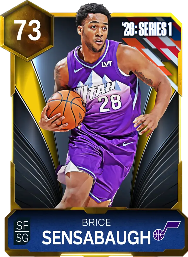 (GOLD) Brice Sensabaugh (73 OVR)