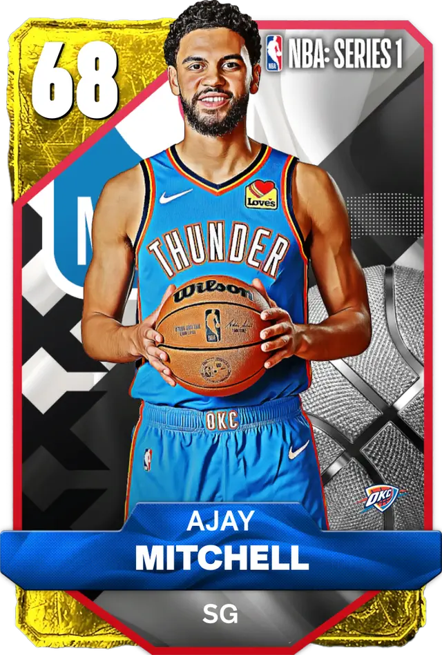(GOLD) Ajay Mitchell (68 OVR)