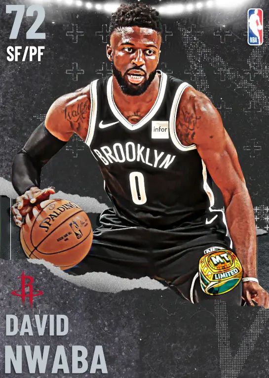 (SILVER) David Nwaba (72 OVR)