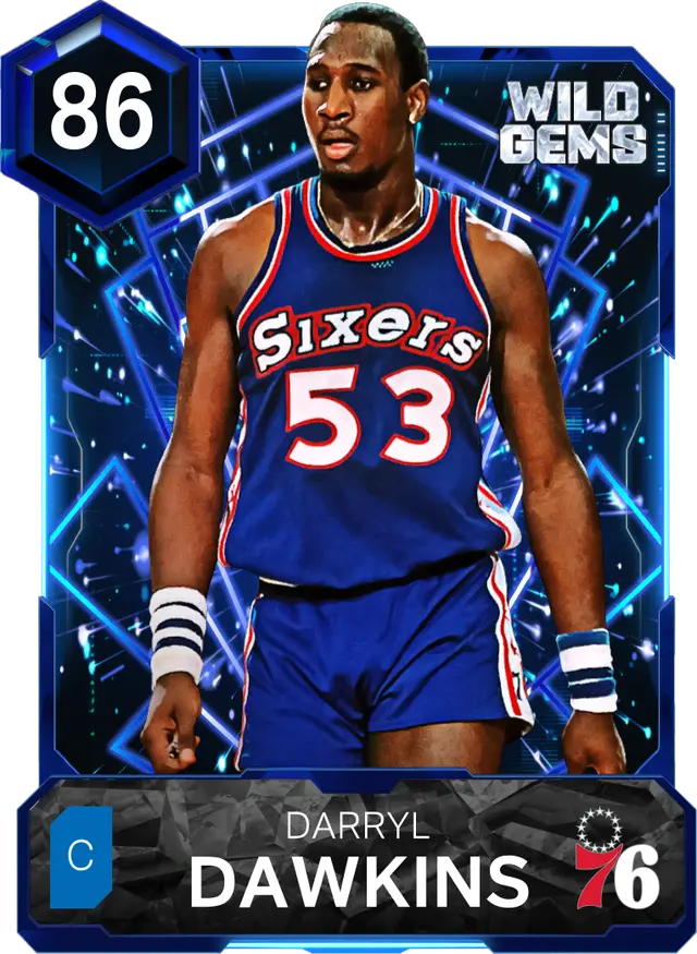 (SAPPHIRE) Darryl Dawkins (86 OVR)