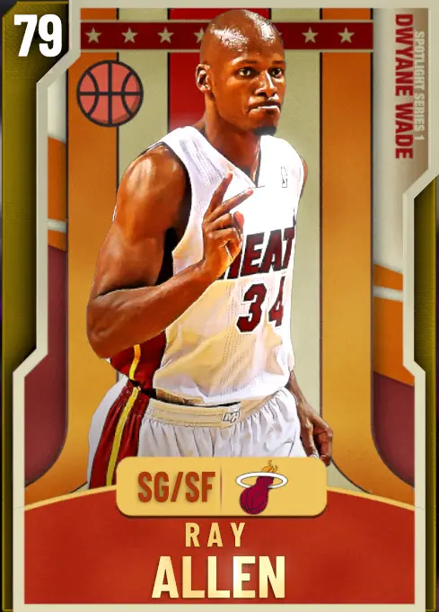(GOLD) Ray Allen (79 OVR)