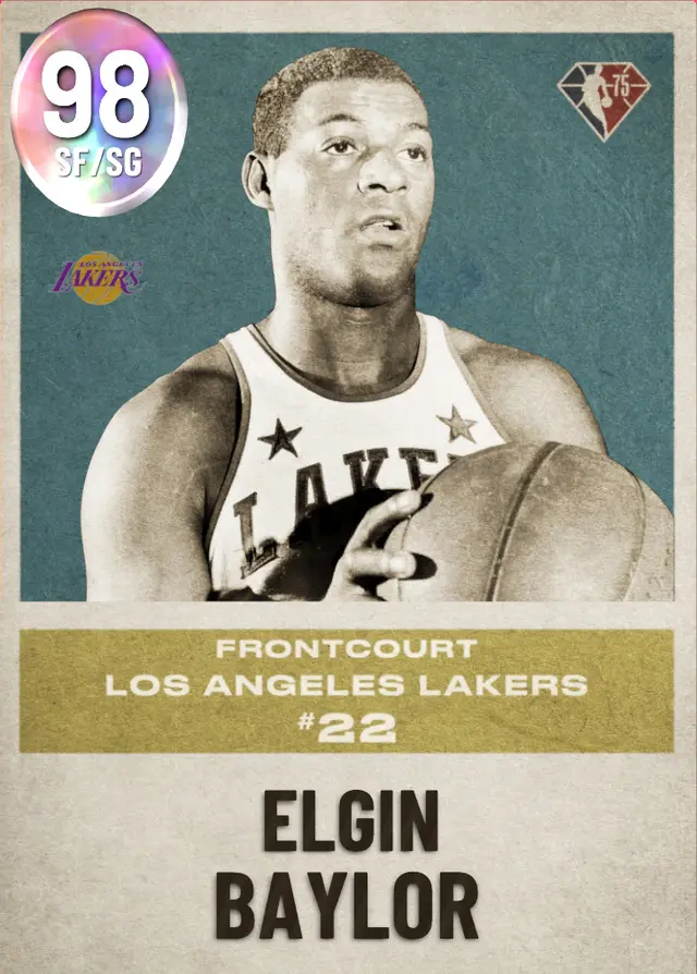 (OPAL) Elgin Baylor (98 OVR)