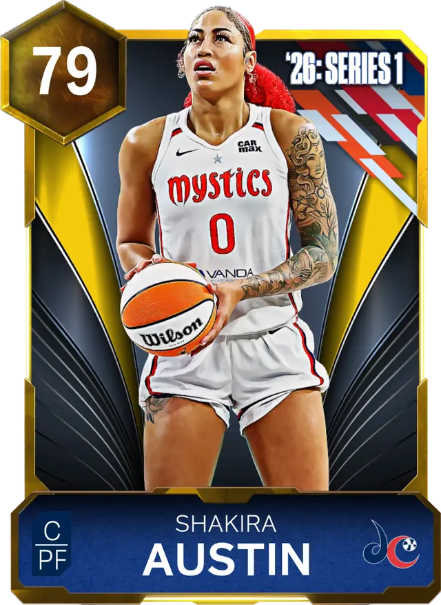 79 Shakira Austin | Washington Mystics