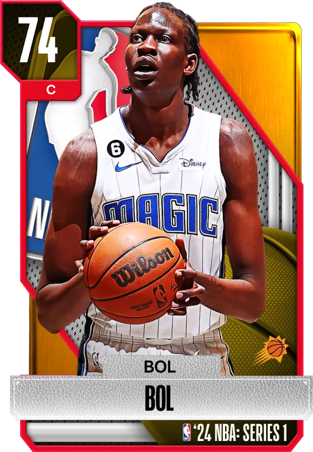 (GOLD) Bol Bol (74 OVR)