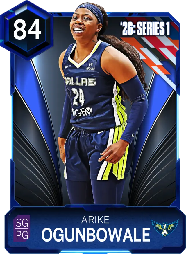 (SAPPHIRE) Arike Ogunbowale (84 OVR)