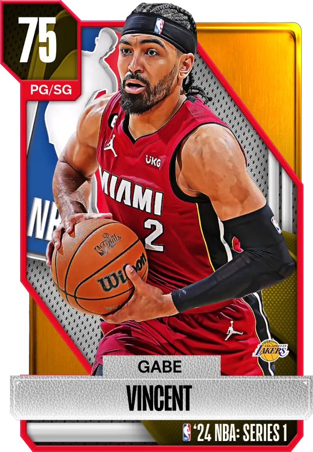 (GOLD) Gabe Vincent (75 OVR)