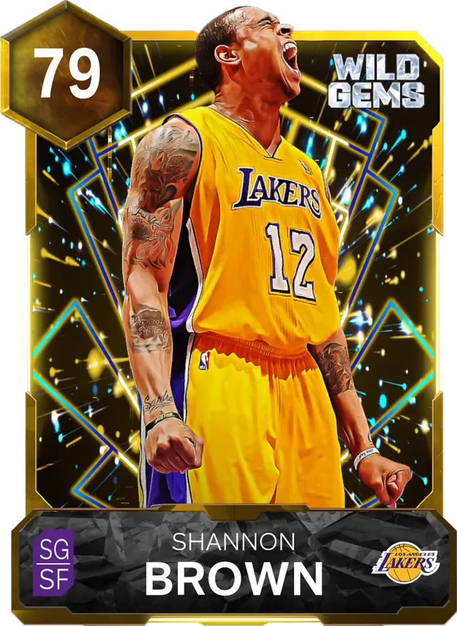 (GOLD) Shannon Brown (79 OVR)