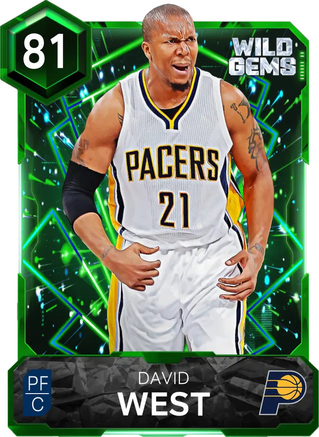 (EMERALD) David West (81 OVR)