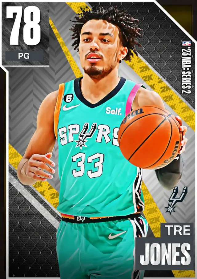 (GOLD) Tre Jones (78 OVR)