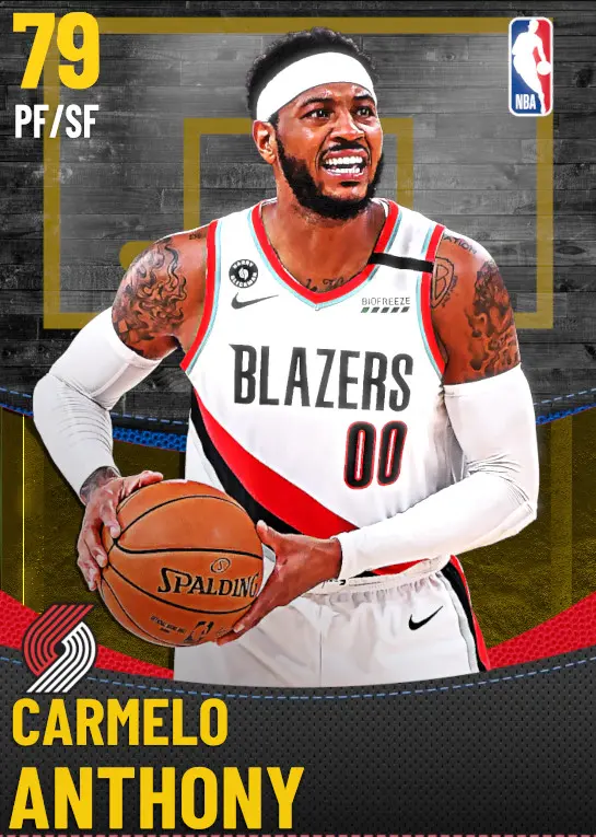 (GOLD) Carmelo Anthony (79 OVR)