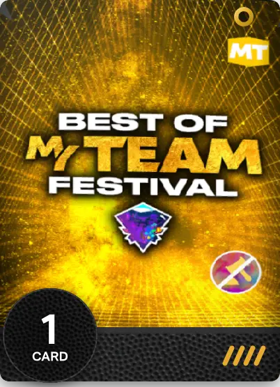 Best of MyTEAM Festival Dark Matter Event Card Pack