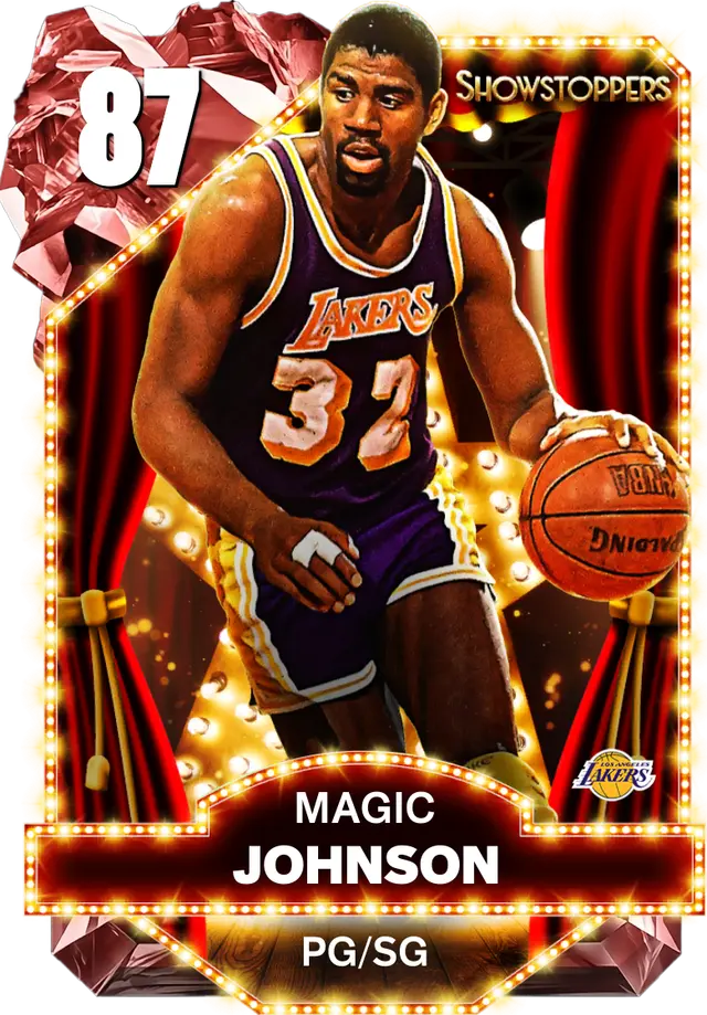 (RUBY) Magic Johnson (87 OVR)