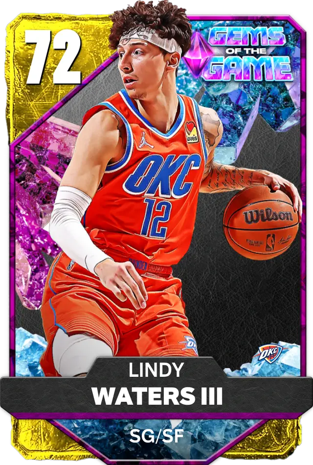 (GOLD) Lindy Waters III (72 OVR)