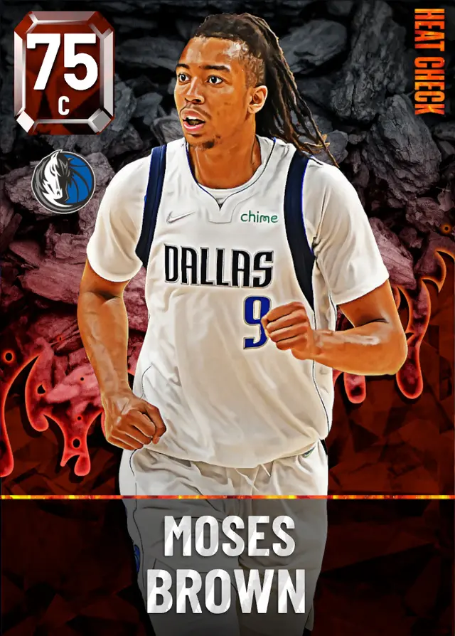 (GOLD) Moses Brown (75 OVR)