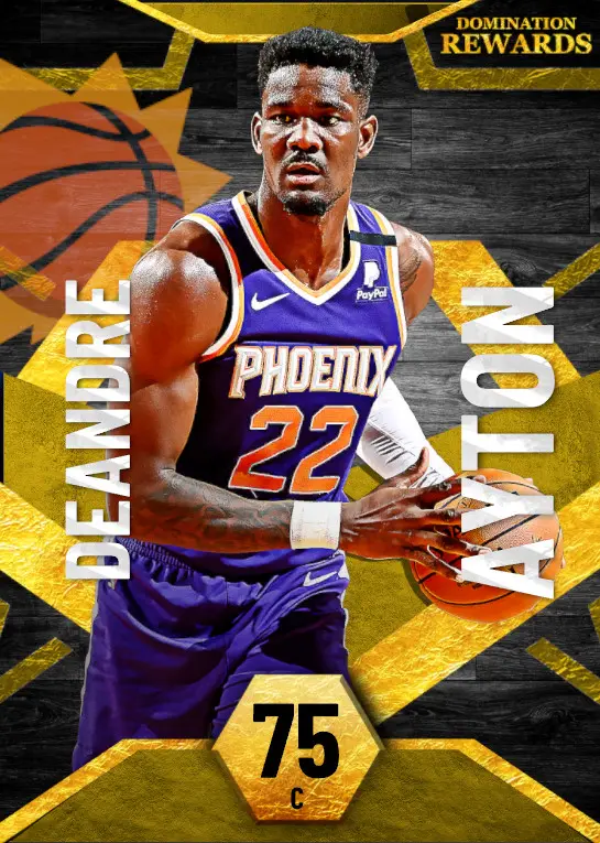 (GOLD) Deandre Ayton (75 OVR)