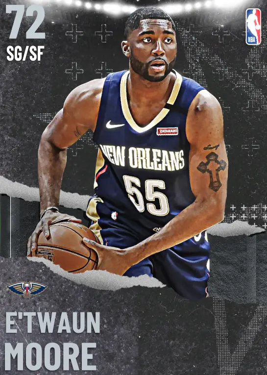 (SILVER) E'Twaun Moore (72 OVR)