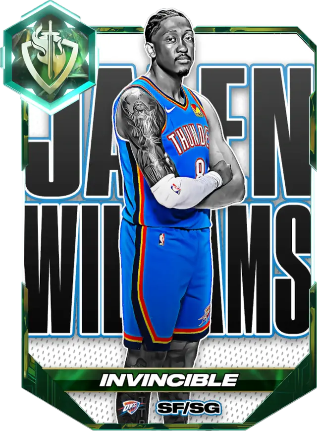 (INVINCIBLE) Jalen Williams (99 OVR)
