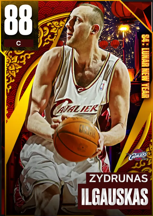 (RUBY) Zydrunas Ilgauskas (88 OVR)