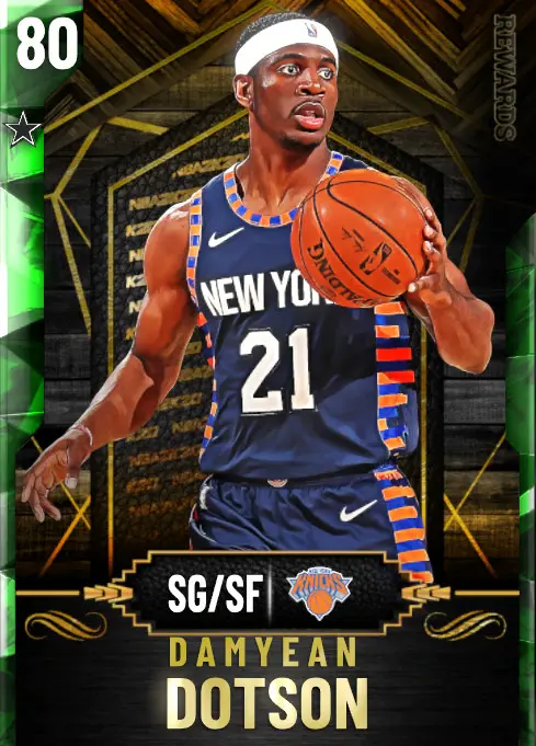 (EMERALD) Damyean Dotson (80 OVR)