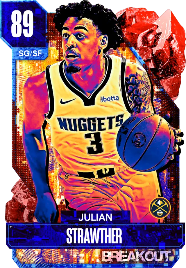 (RUBY) Julian Strawther (89 OVR)