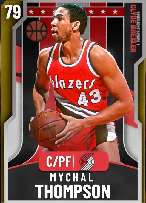 (GOLD) Mychal Thompson (79 OVR)