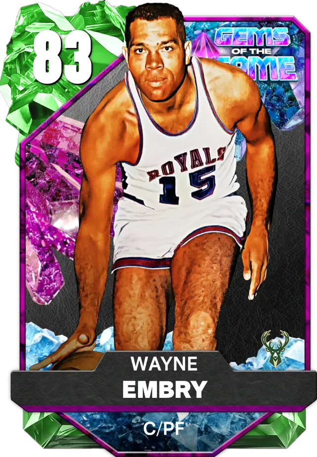 (EMERALD) Wayne Embry (83 OVR)