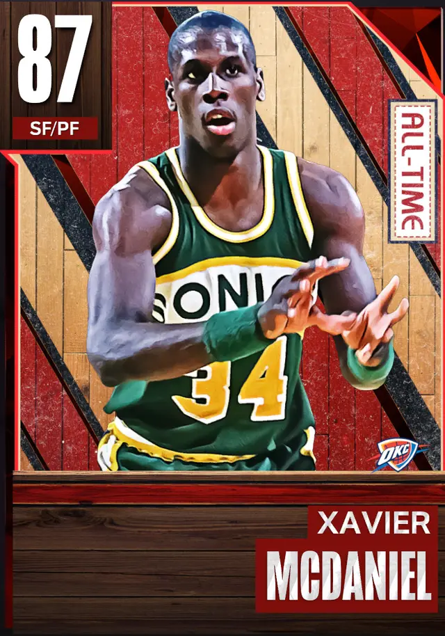 (RUBY) Xavier McDaniel (87 OVR)