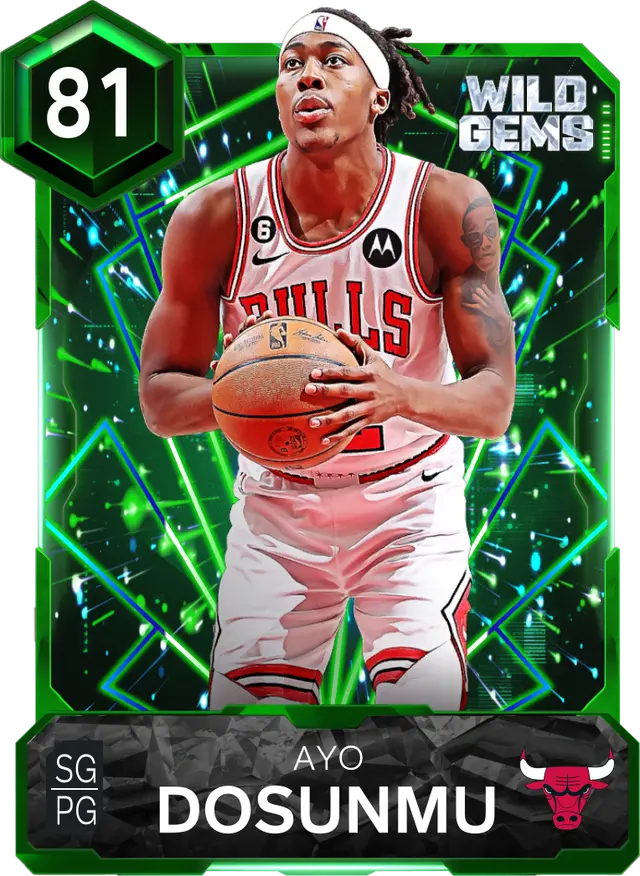 (EMERALD) Ayo Dosunmu (81 OVR)