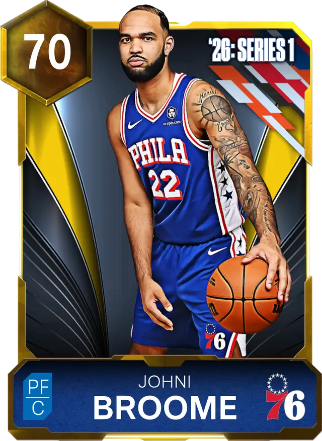 (GOLD) Johni Broome (70 OVR)