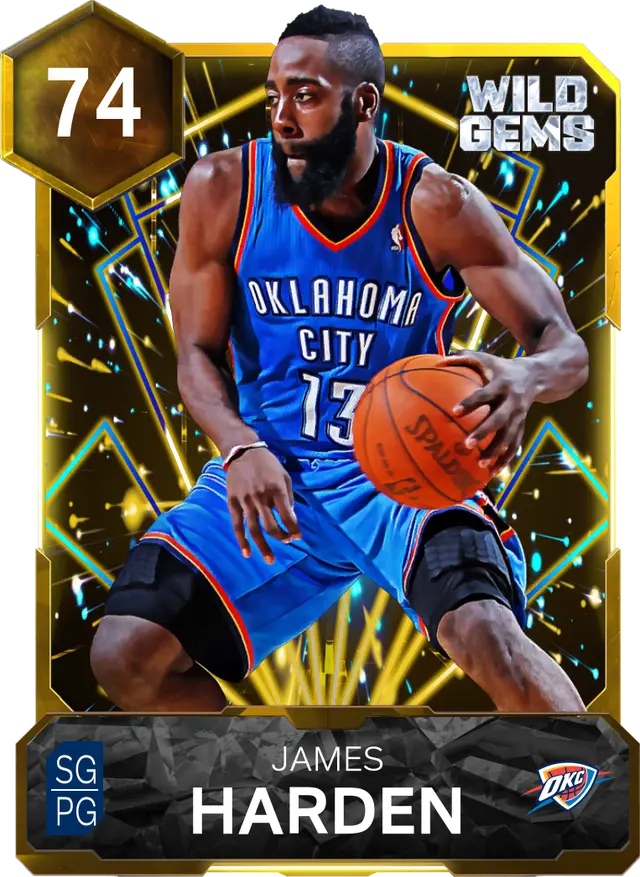 (GOLD) James Harden (74 OVR)