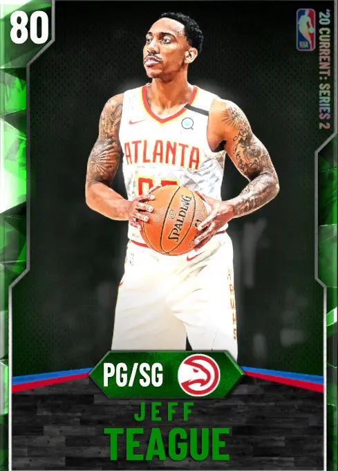 (EMERALD) Jeff Teague (80 OVR)
