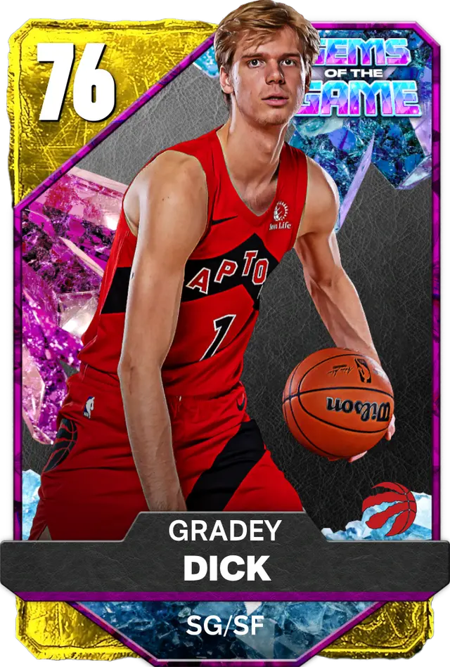 (GOLD) Gradey Dick (76 OVR)