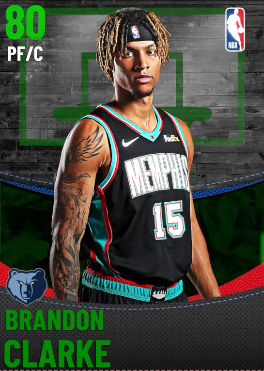 (EMERALD) Brandon Clarke (80 OVR)