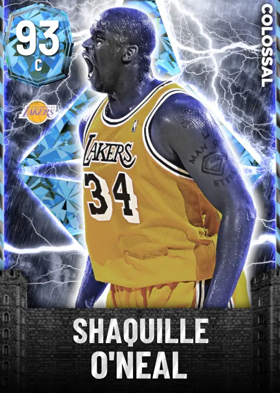 (DIAMOND) Shaquille O'Neal (93 OVR)